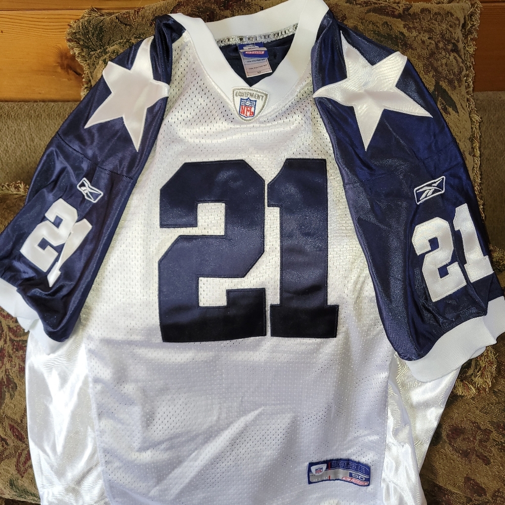 DALLAS COWBOYS JULIUS JONES REEBOK ON FIELD JERSEY SIZE 50
